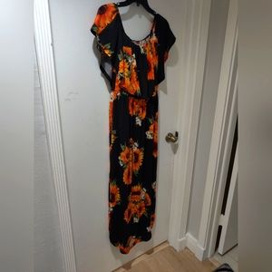 Sunflower maxi sundress size S